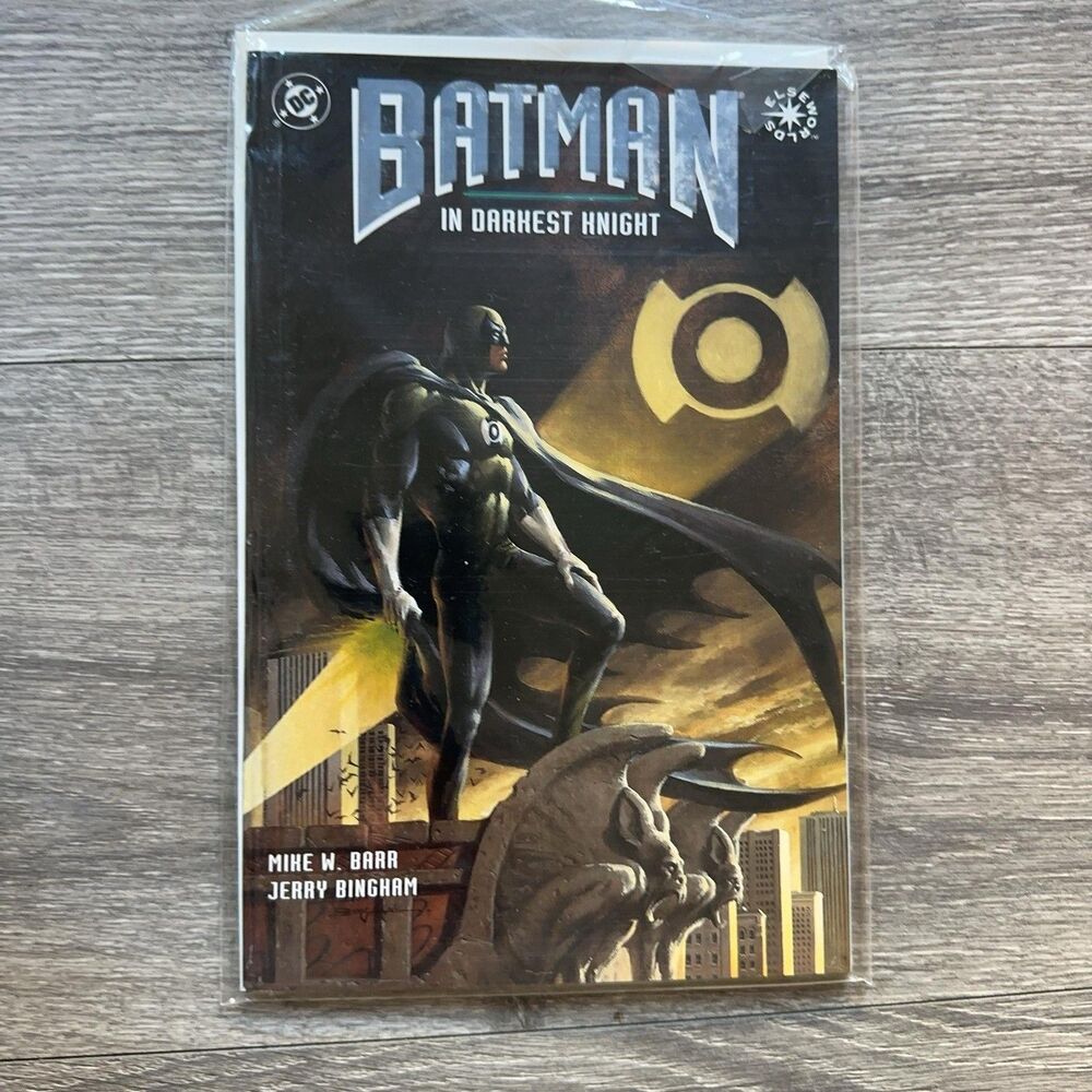 Batman In Darkest Knight Mike W. Barr Jerry Bingham DC Comics PB Illustrated